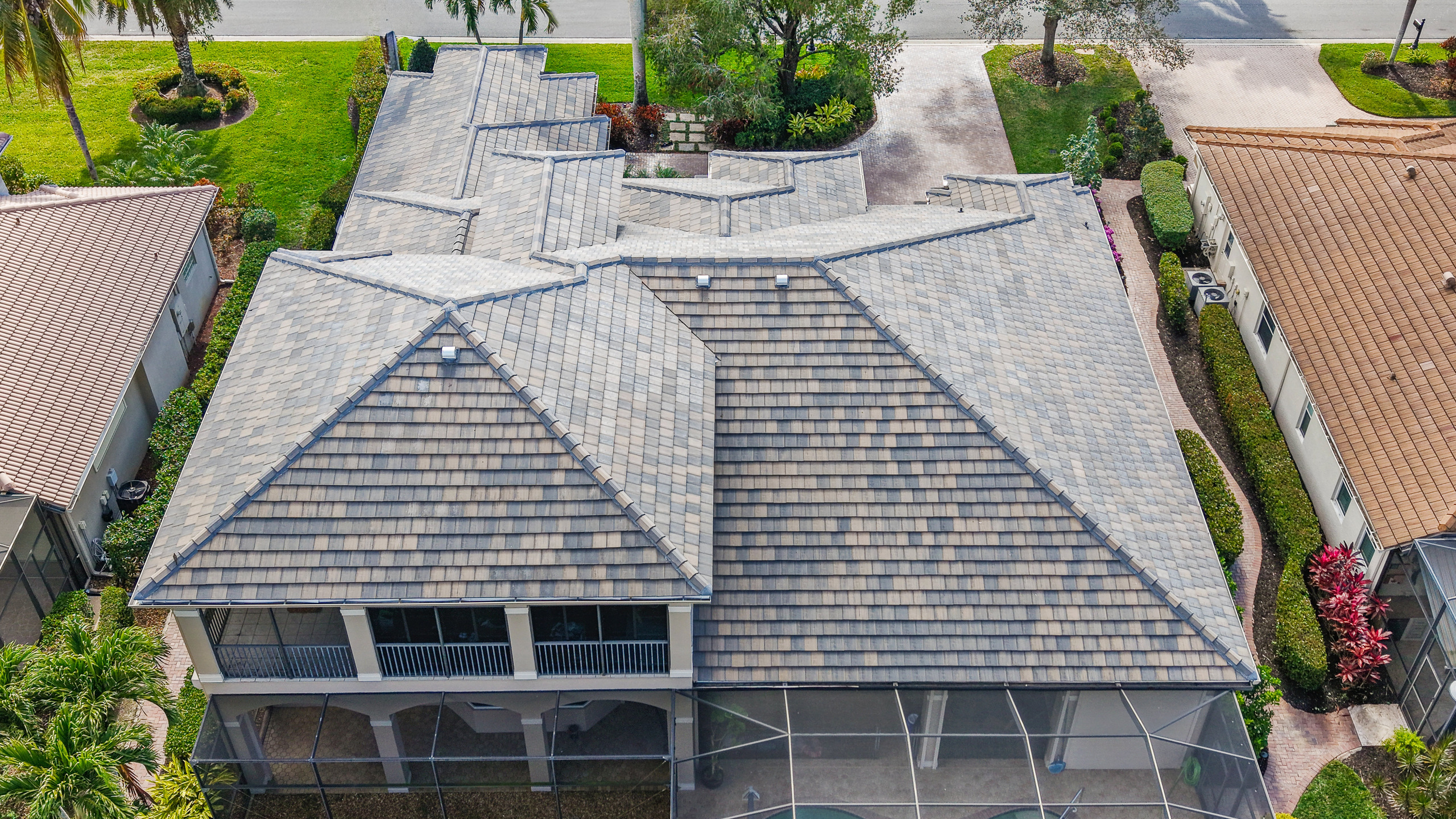 Alyse residence backview — Gydn Roofing