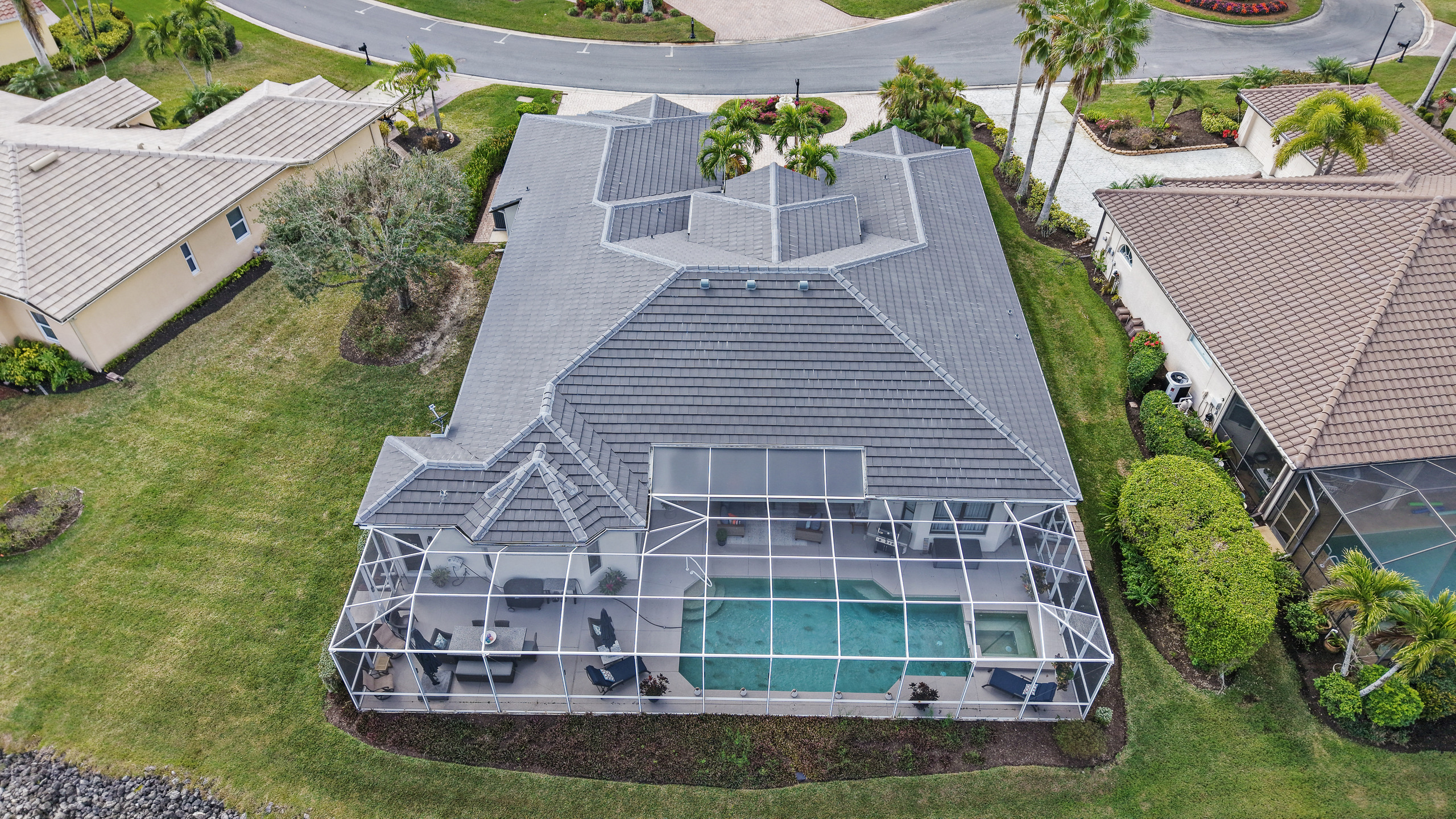 Gayle residence backview — Gydn Roofing