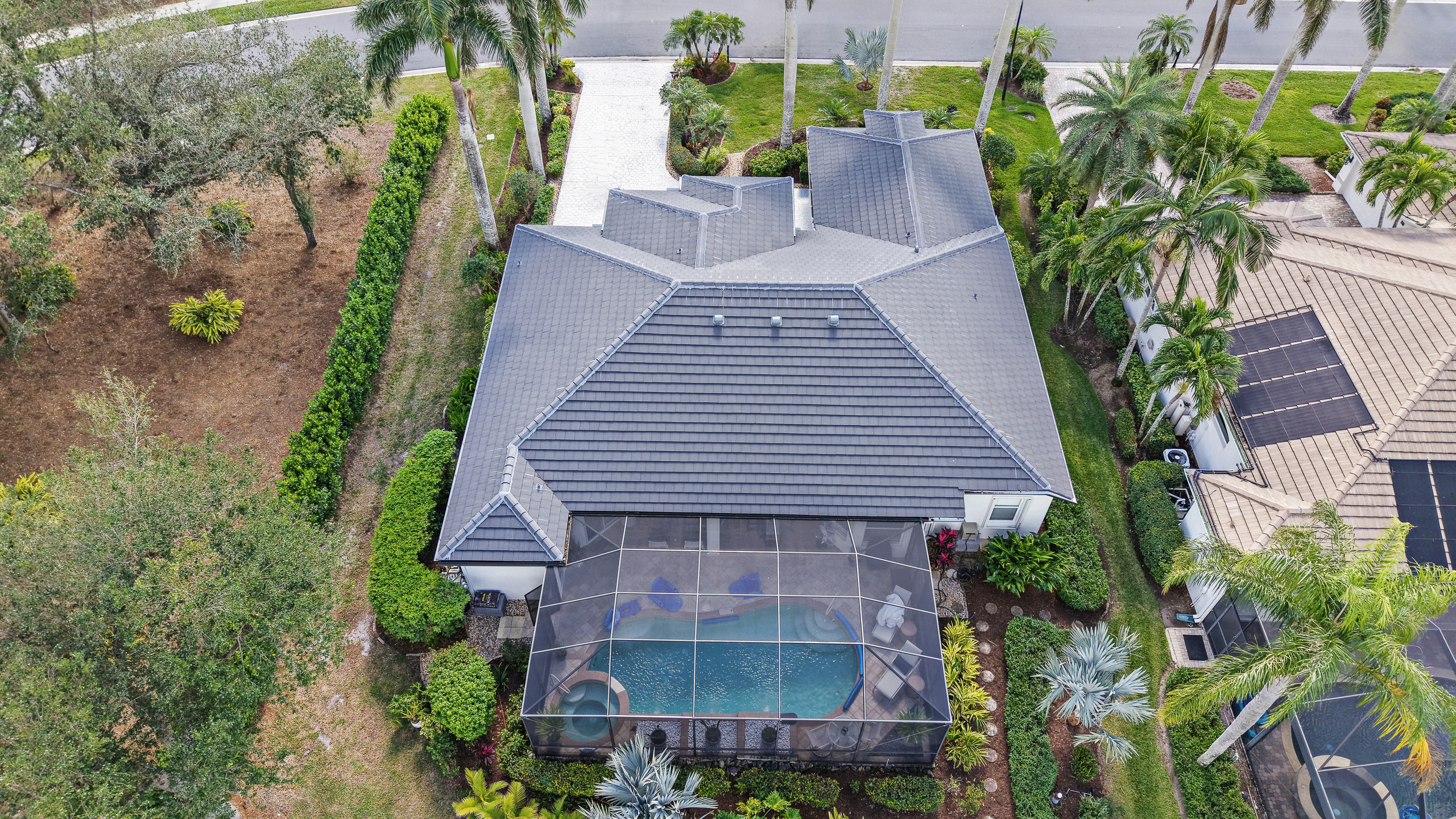 Wenke residence backview — Gydn Roofing